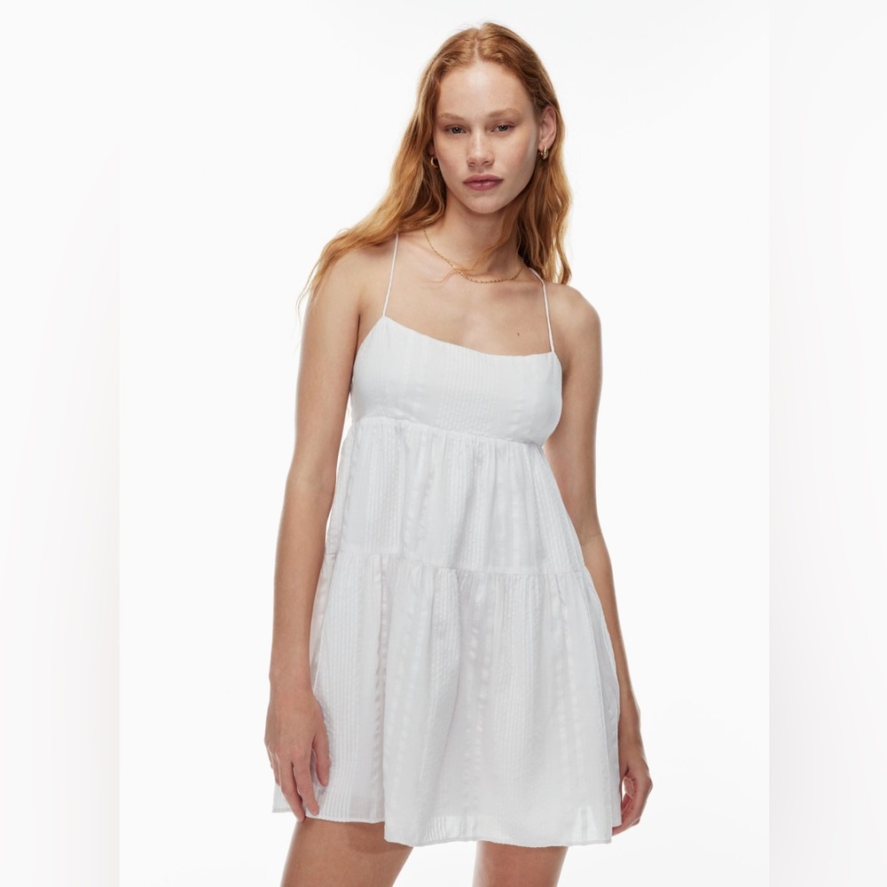 Aritzia White Mini Dress